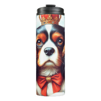 Cavalier King Charles Spaniel Illustration Thermosbecher