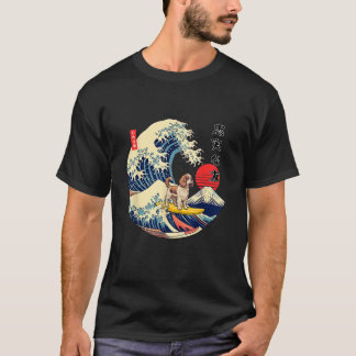 Cavalier King Charles Spaniel Japanisch Kanagawa W T-Shirt