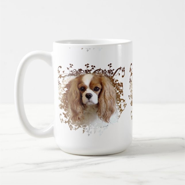 Cavalier King Charles Spaniel Kaffeetasse (Links)