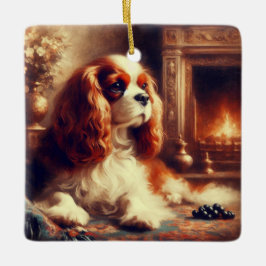 Cavalier King Charles Spaniel Keramikornament