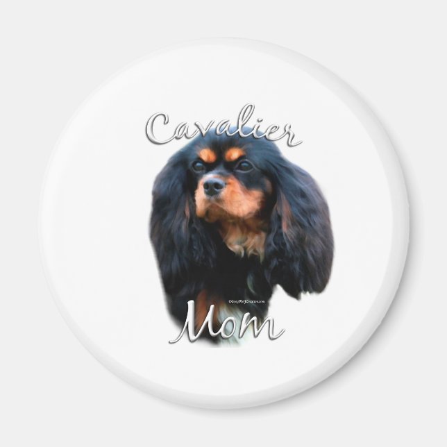 Cavalier King Charles Spaniel Mama 2 Magnet (Vorne)