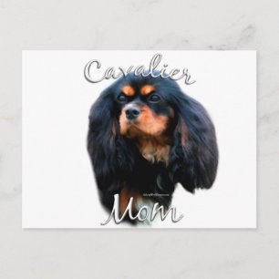 Cavalier King Charles Spaniel Mama 2 Postkarte