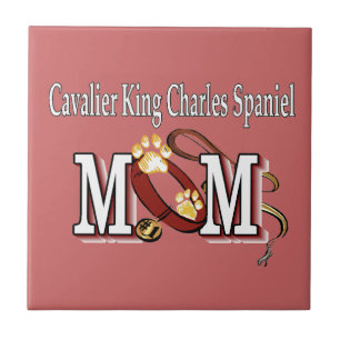 Cavalier King Charles Spaniel Mama Geschenke Fliese