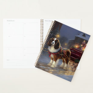 Cavalier King Charles Spaniel Noël Fêtard