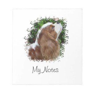 Cavalier King Charles Spaniel Notizblock