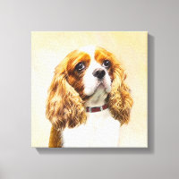 Cavalier King Charles Spaniel Original Malerei
