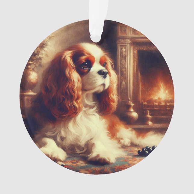 Cavalier King Charles Spaniel Ornament (Vorderseite)