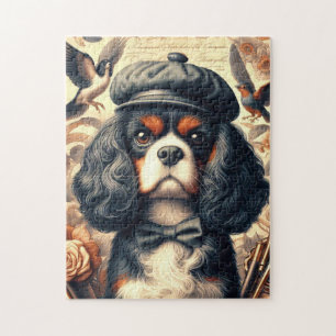 Cavalier King Charles Spaniel Painting