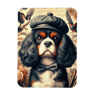 Cavalier King Charles Spaniel Painting Magnet