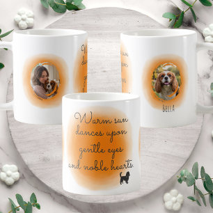 Cavalier King Charles Spaniel Pastell Orange Custo Kaffeetasse