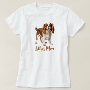 Cavalier King Charles Spaniel Personalize T-Shirt