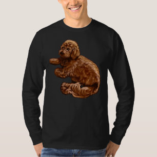 Cavalier King Charles Spaniel Poodle Cavapoo Puppy T-Shirt