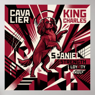 Cavalier King Charles Spaniel Propagandaplakat | Poster