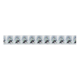Cavalier King Charles Spaniel Puppy Christmas Ripsband