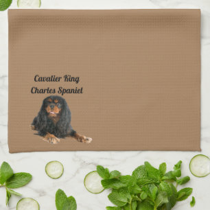 Cavalier King Charles Spaniel Puppy Dog Geschirrtuch