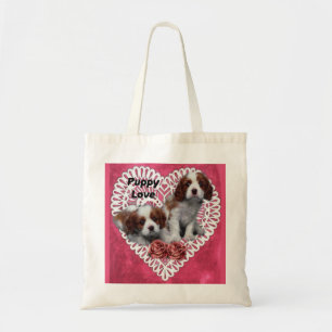 Cavalier King Charles Spaniel Puppy Liebe Tragetasche