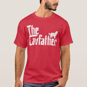 Cavalier King Charles Spaniel Ruby Geschenke Vater T-Shirt
