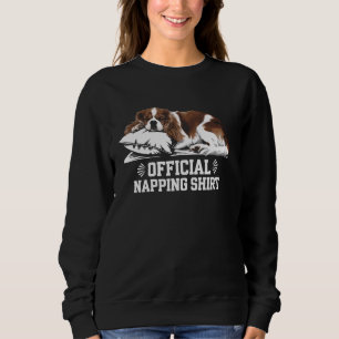 Cavalier King Charles Spaniel Schlummernder Hunde Sweatshirt