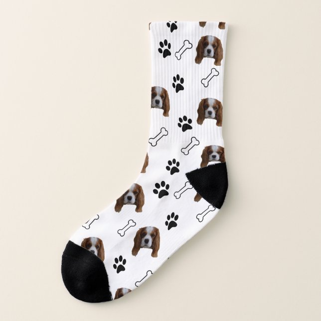 Cavalier King Charles Spaniel Socken (Links - Außen)