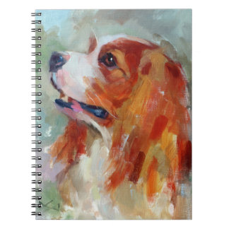 Cavalier King Charles Spaniel Spiral Notebook Notizblock