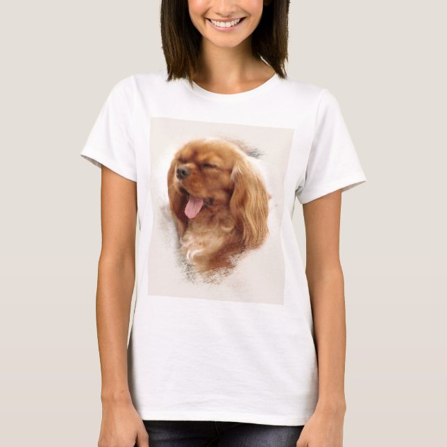 Cavalier King Charles Spaniel T-Shirt (Vorderseite)
