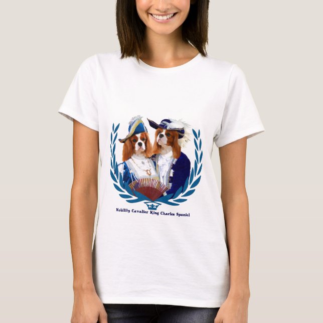 Cavalier King Charles Spaniel T - Shirt Nobility B (Vorderseite)
