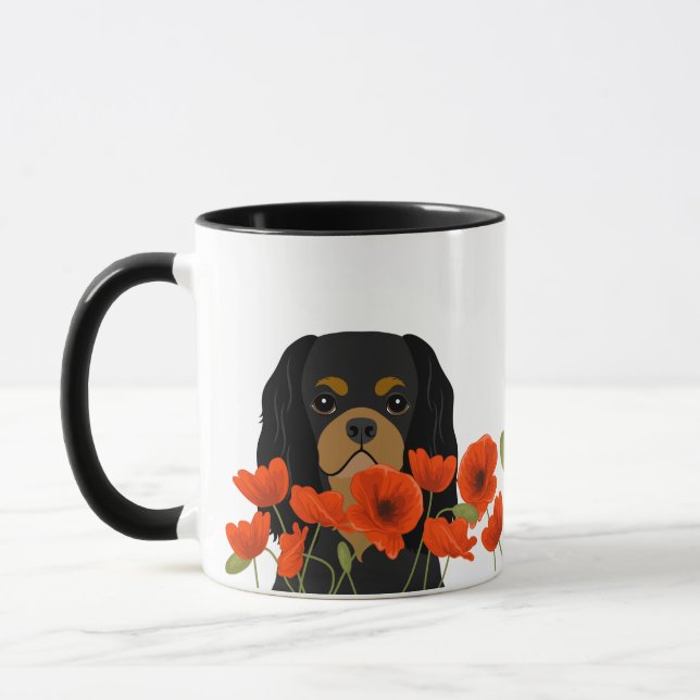 Cavalier King Charles Spaniel Tasse (Links)