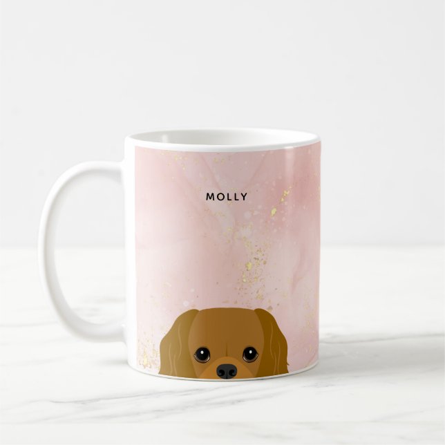 Cavalier King Charles Spaniel Tasse (Links)