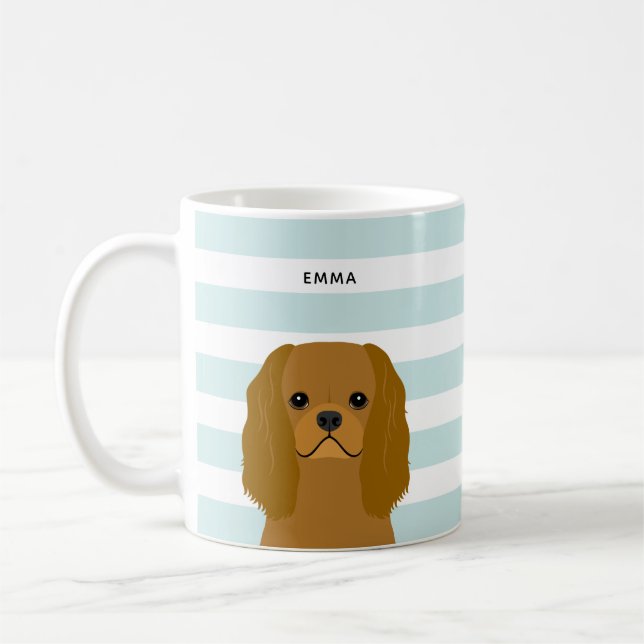 Cavalier King Charles Spaniel Tasse (Links)