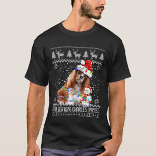 Cavalier King Charles Spaniel Ugly Christmas Sweat T-Shirt