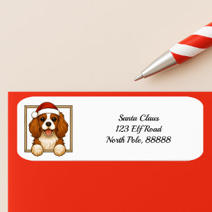 Cavalier King Charles Spaniel Vacances Étiquette R