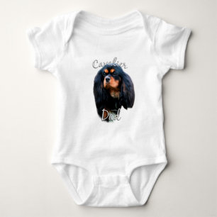 Cavalier King Charles Spaniel Vater 2 Baby Strampler