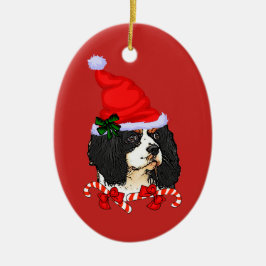 Cavalier King Charles Spaniel Weihnachten Keramik Ornament
