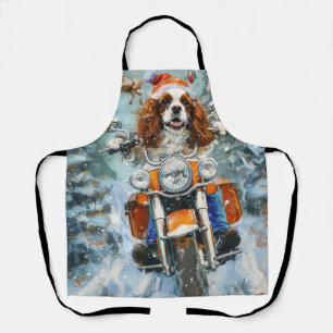 Cavalier King Charles Spaniel Weihnachten Schürze