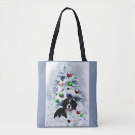 Cavalier King Charles Spaniel Weihnachten Tasche
