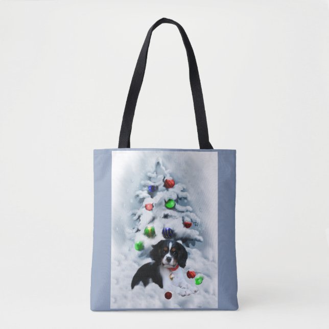 Cavalier King Charles Spaniel Weihnachten Tasche (Vorderseite)