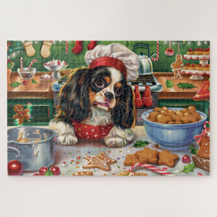 Cavalier King Charles Spaniel Weihnachtsgebäck
