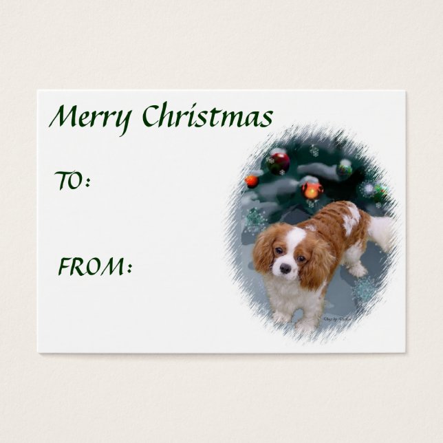 Cavalier King Charles Spaniel Weihnachtsgeschenke (Vorderseite)