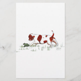 Cavalier King Charles Spaniel Welpe CKC Briefpapier