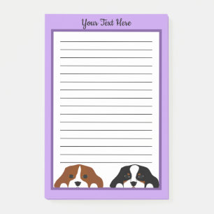 Cavalier King Charles Spaniel Welpe Hund Post-it Klebezettel
