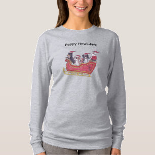 Cavalier King Charles Spaniel Winter Holiday  T-Shirt
