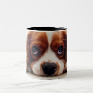 Cavalier King Charles Spaniel Zweifarbige Tasse
