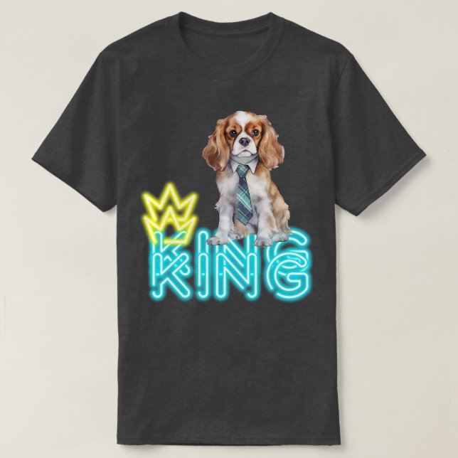 Cavalier King Charles Spaniels 4 T-Shirt (Design vorne)