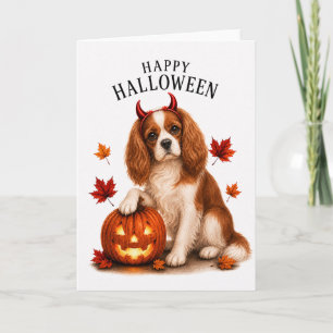 Cavalier King Charles Teufelshund Karte