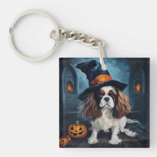 Cavalier King Citrouilles Halloween effrayant