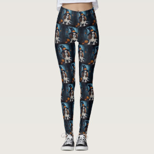 Cavalier King Kürbisse Halloween Gruselig Leggings