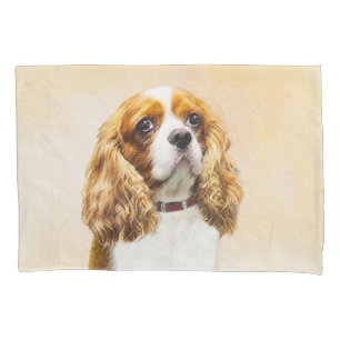 Cavalier König Charles Spaniel Original Malerei Kissenbezug