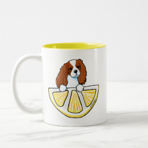 Cavalier Life Lemons Mug à café à deux tons