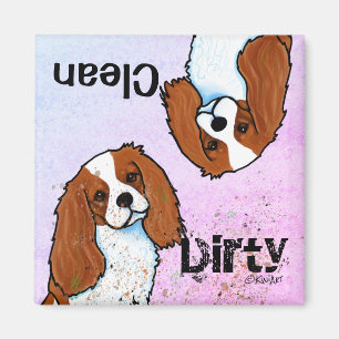 Cavalier Spaniel Geschirrspüler Magnet