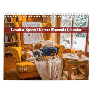 Cavalier Spaniel Natur-Momente-Kalender Kalender